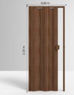 Porta Sanfonada Std Imbuia 060x210