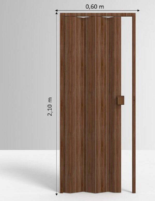 Porta Sanfonada Std Imbuia 060x210