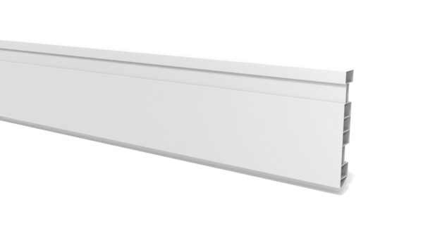Rodape Pvc Branco 240x7cm Caixa C/ 10 Pçs